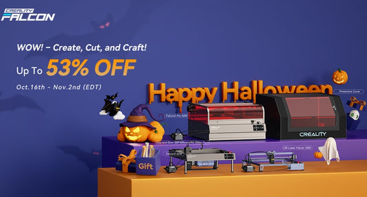 Trick or Treat with CrealityFalcon – Scary Good Discounts Up to 53%!