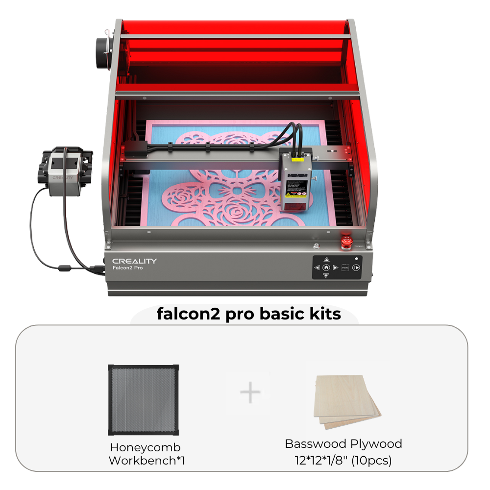 Falcon2 Pro 40W and 22W Enclosed Laser Engraver and Cutter