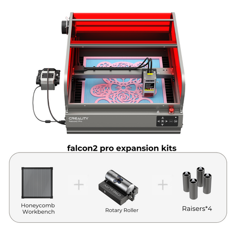 Falcon2 Pro 22W Enclosed Laser Engraver and Cutter Bundle Packages