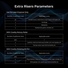 10W & 5W CR-Laser Falcon Engraver Riser