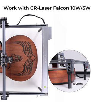 10W & 5W CR-Laser Falcon Engraver Riser