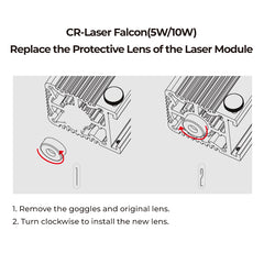 CR-Laser Falcon Replace Protective Lens