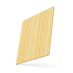 Natural Bamboo Board 8x8x1/8'' for Laser Engraver and Cutter - 10pcs