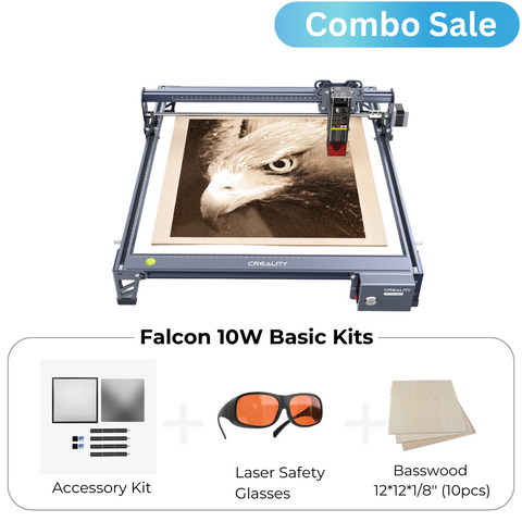 COMBO SALE Falcon and Falcon pro Laser Engraver 10W basic kits