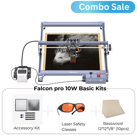 COMBO SALE Falcon and Falcon pro Laser Engraver 10W basic kits