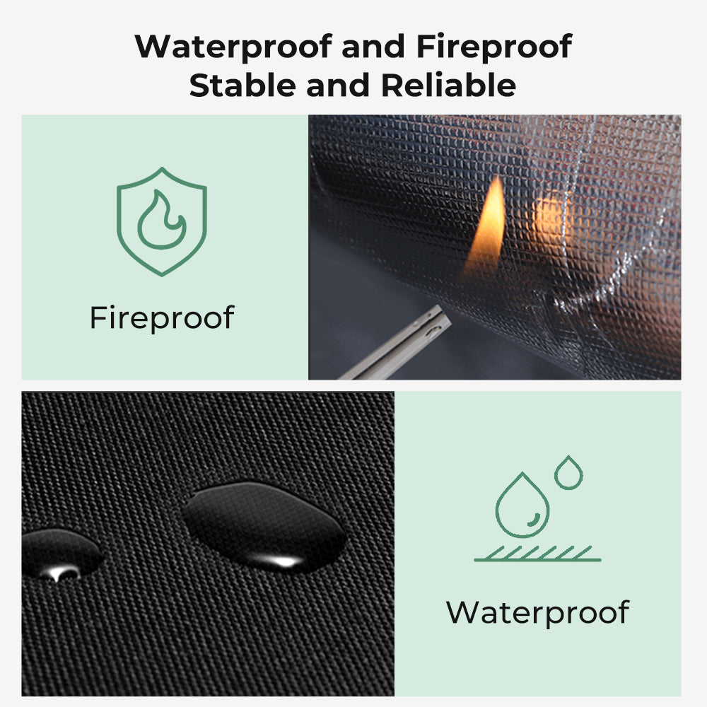 Foldable Enclosure for Laser Engraver Flame Retardant Smoke-Proof w/Exhaust  Fan