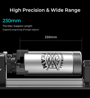 Rotary Kit Pro for Curved Surface Engraving