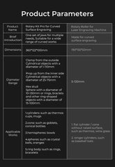 Rotary Kit Pro for Curved Surface Engraving