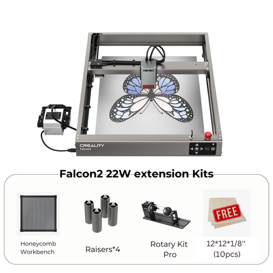 Bundle Falcon2 22W Laser Engraver Extension Kits