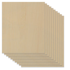 Thickness Basswood Plywood Sheets 1/8"  8.27x11.7x0.12" for Laser Engraving - 10pcs