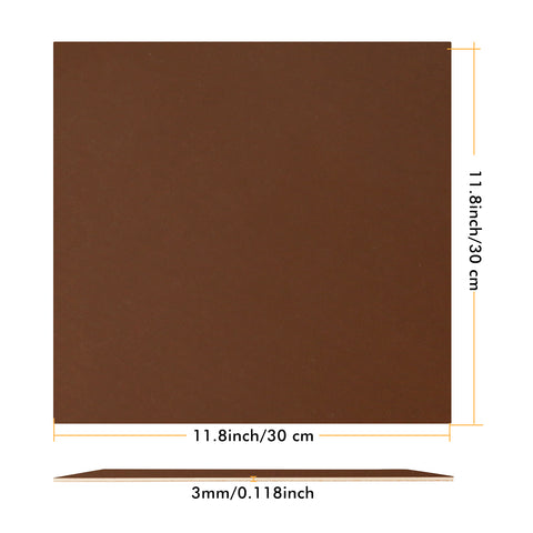 Brown Wood 12"x12" for Laser Engraving and CNC Cutting - 6pcs