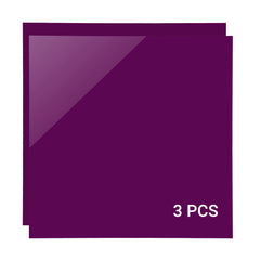 Purple Acrylic Sheets for Laser Engraving 12"*12” *1/8” - 3pcs