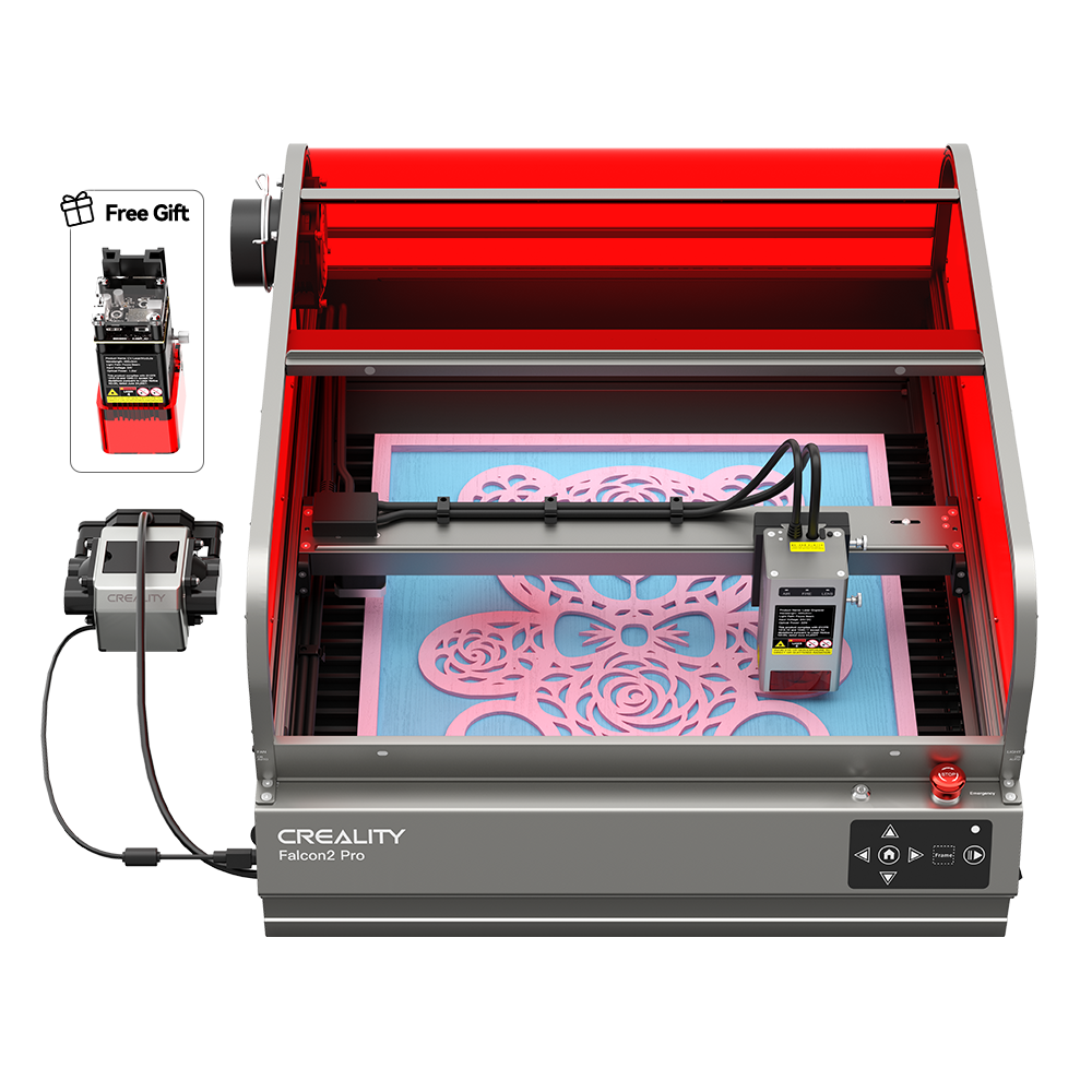 Falcon2 Pro 60W Enclosed Laser Cutter and Engraver