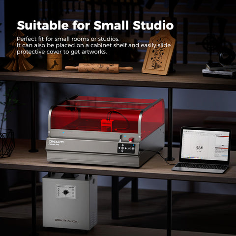 Falcon2 Pro 40W Enclosed Laser Engraver and Cutter Bundle Packages